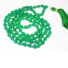 Natural 8mm Green Onyx Smooth Polished Round Sphere Prayer Beads Strand 108 Beads Prayer Mala and Size 8mm approx. 